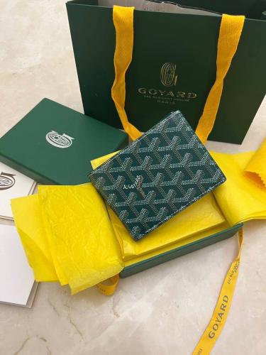Goyard wallet - green