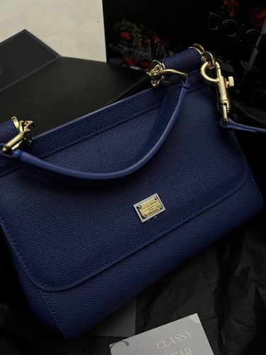 DG mini Sicily bag in leopard print leather