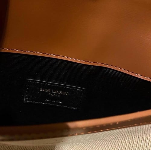 YSL Uptown pouch in fabric