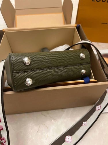 LV Clooney Canvas Strap Bag