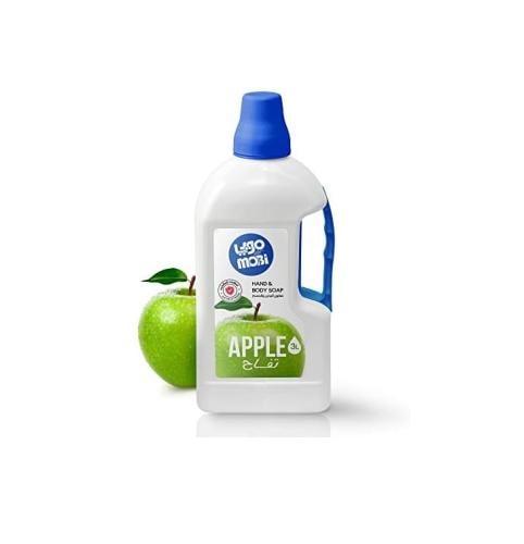 موبي صابون اليدين والجسم بالتفاح 3 لتر