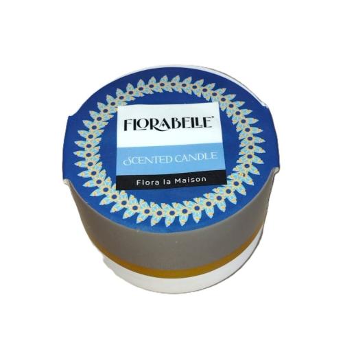فلورابيل شمعة معطرة فاخرة ليلي روز والمسك