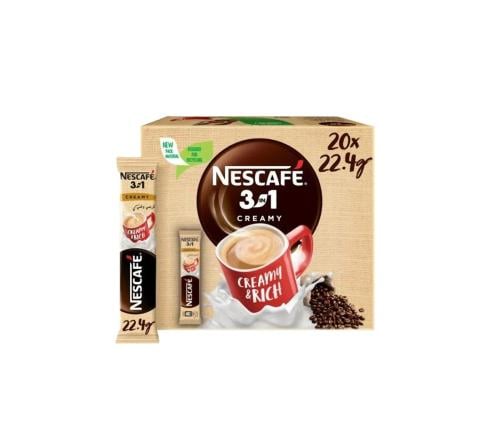 نسكافيه 3 في 1 كريمي 20*22.4 جم