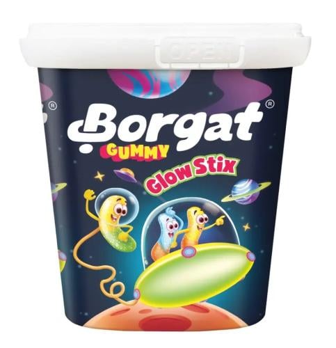 بورقات حلوى جيلي جلو ستيكس 160 جم