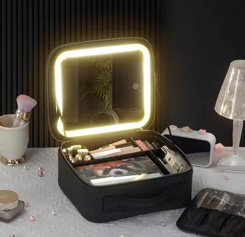 حقيبة ميك أب بعدة ألوان ومقاسات