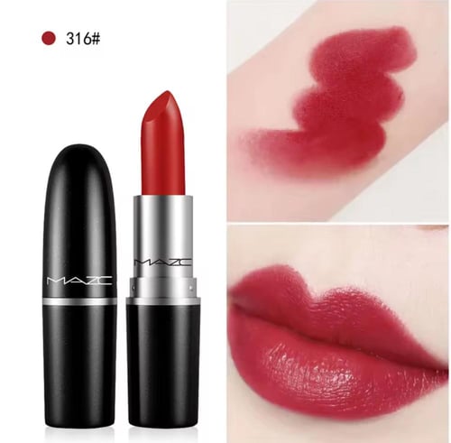 أحمر شفاة من مااك طويل الأمد ضد الماء