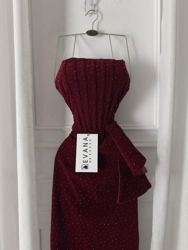 فستان عودي جوخ اصلي