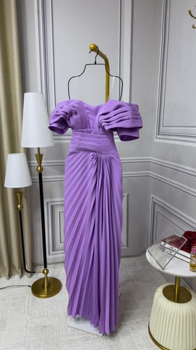 فستان ناعم تكسير بوليسه