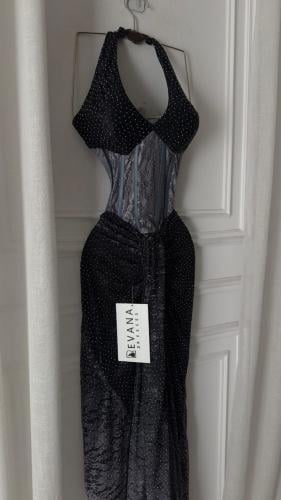 فستان ناعم كورسيه مخصر