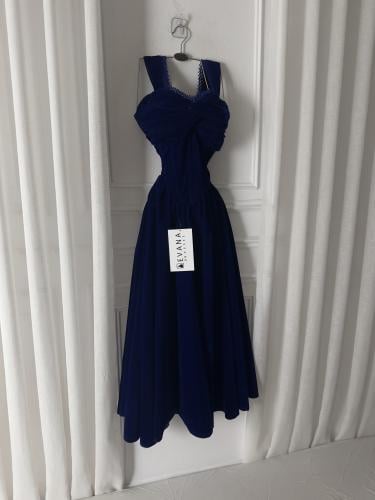 فستان نيلي شموه