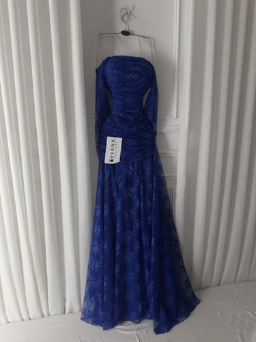 فستان دانتيل ناعم فخم