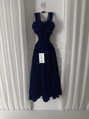 فستان نيلي شموه