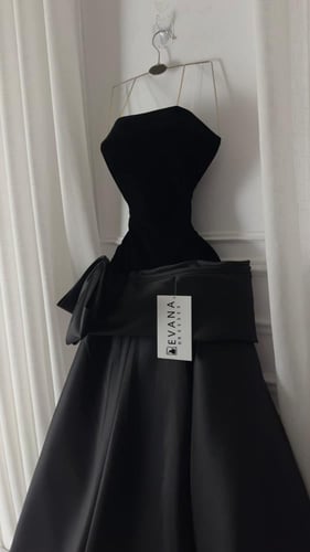 فستان اسود سهره