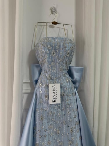 فستان سهره سماوي