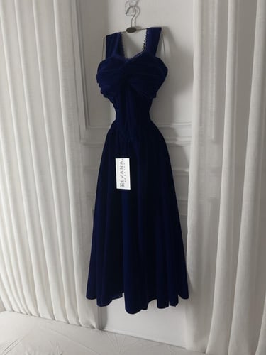 فستان نيلي شموه