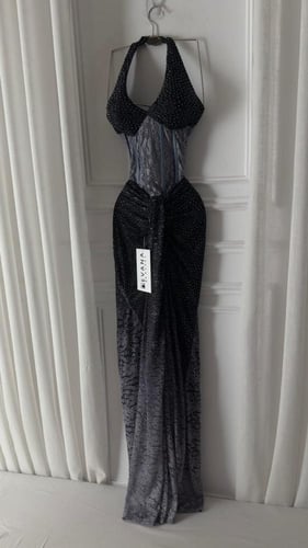 فستان ناعم كورسيه مخصر