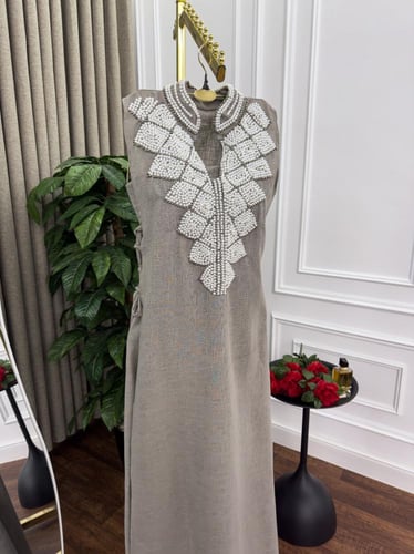 جمبسوت العيد مطرز لولو فخم