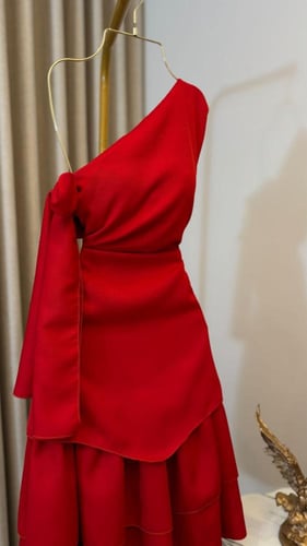 فستان قصير للعيد