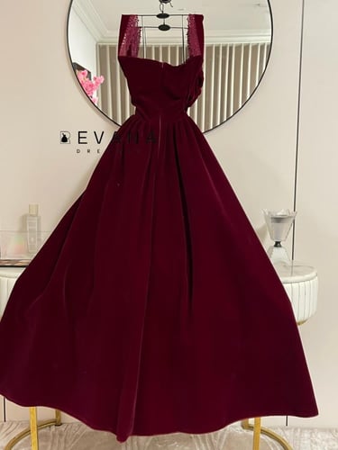 فستان مخمل جوخ