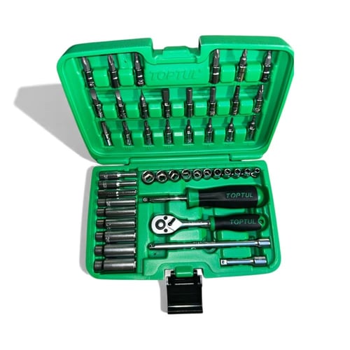 طقم حبوب 1/4 بوصة 46 قطعة تايواني توب تول