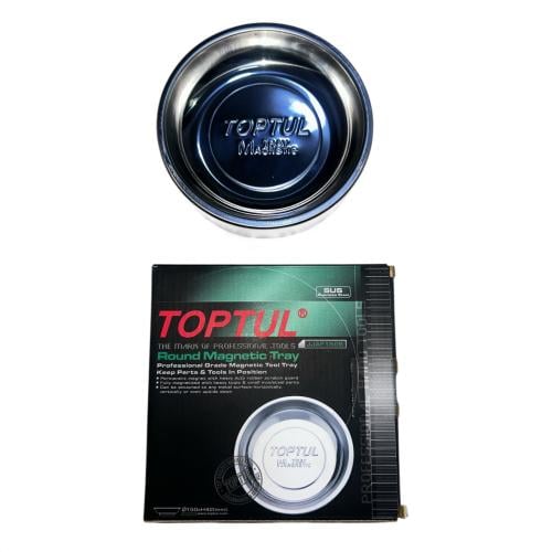 صينية مغناطيسية مستديرة من Toptul،