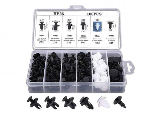 مجموعة كلبسات متنوعه للسيارات