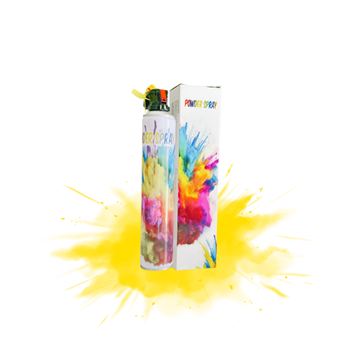 بخاخ بودرة لون اصفر