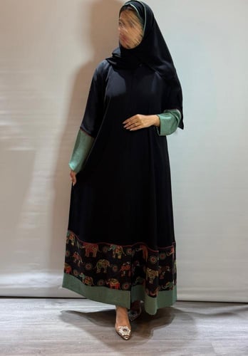 عباية كريب انترنت ولينن شيفون هندي