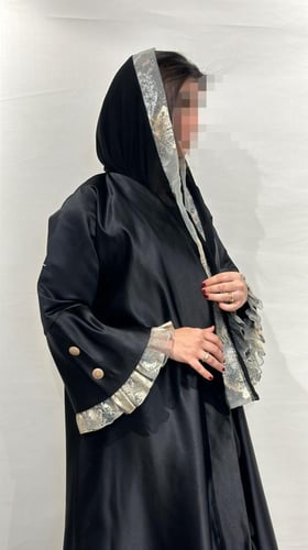 عباية سهرات تفتة ايطالي نص كلوش