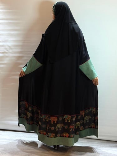 عباية كريب انترنت ولينن شيفون هندي