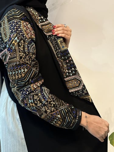 عباية كريب انترنت كوري تصميم سدفه