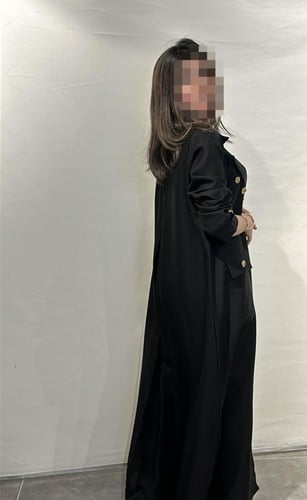 عباية بليزر كريب ميني ميت كوري واقف