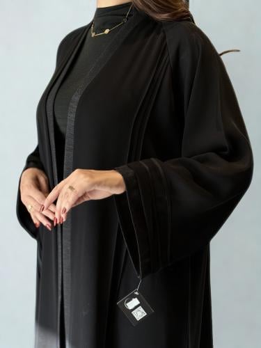 عباية إنترنت قيطان كوري وتفصيل مقصب نص كلوش | Kore...