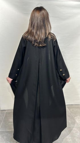 عباية بليرز رسمي مع اضافة مرد داخلي ( فستان) غير ث...