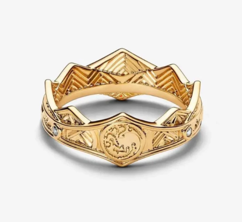 خاتم ذهبي تاج فسيريس تارقيريان | House Of The Drag...