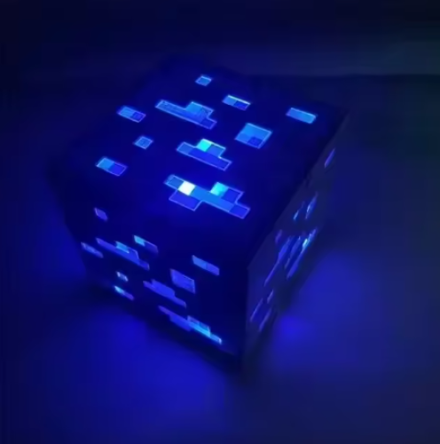 إضاءة بلوك دايموند | Minecraft