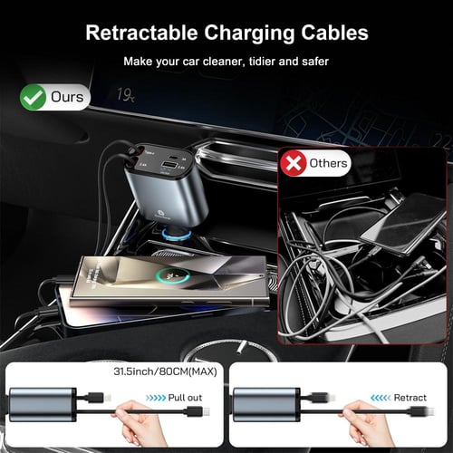 شاحن سيارة 4×1