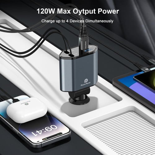 شاحن سيارة 4×1