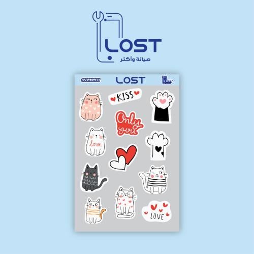 بكج ستيكر القطط