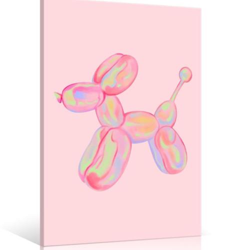 Multi color ballon dog kit - Medium