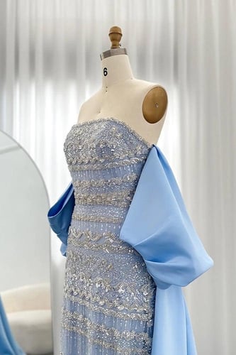 RC36 فستان ريفييرا كوتور سقنتشر متكون من قطعتين -...