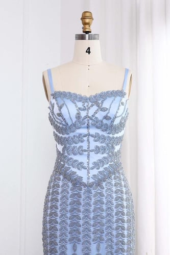 RC316 - فستان كورسيه سماوي