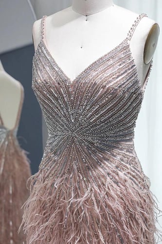 RC138 - فستان ميرميد الظهر مفتوح