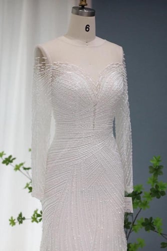 RC125 فستان كم طويل شك ثقيل - متوفر لونين