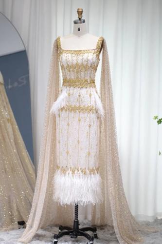 RC03 - فستان ريفيرا سقنيتشر ابيض