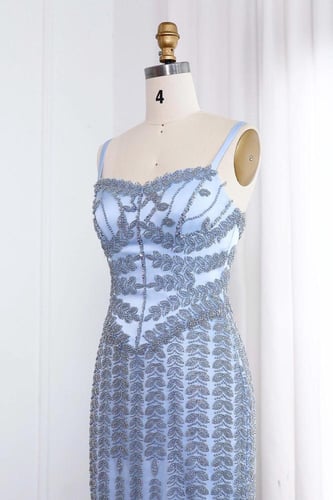 RC316 - فستان كورسيه سماوي