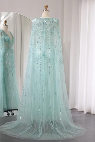 ٌRC315 - فستان شك تركوار مع كاب