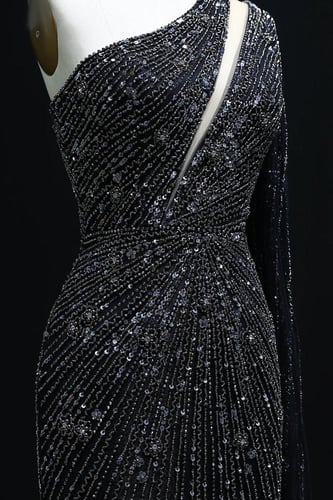 فستان شك اسود