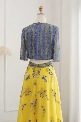 بدلة قطعتين شك يدوي