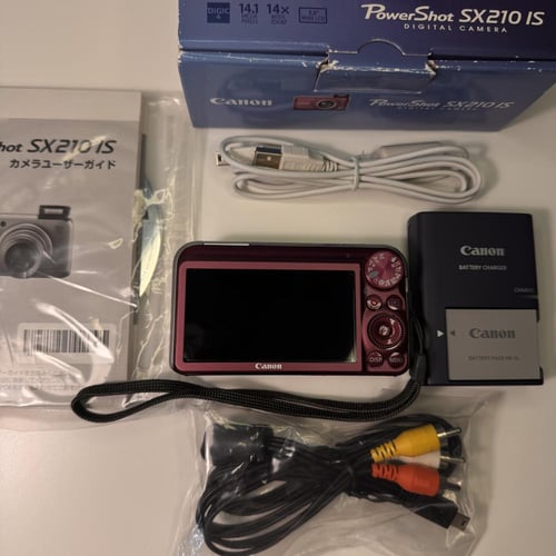 Canon Powershot SX210 IS - Top Mint with Box
